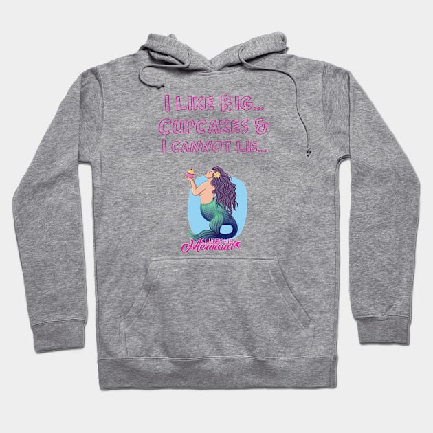 Big Cupcakes Hoodie by Chubby Lil Mermaid Bakery